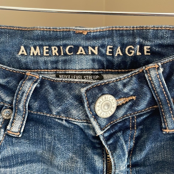 American eagle high-waisted denim shorts - Picture 3 of 4